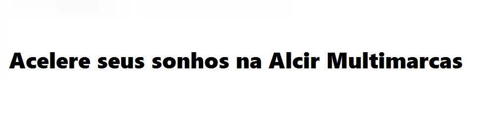 ALCIR MULTIMARCAS