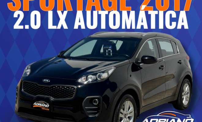 Sportage LX 2.0 Aut. 2017 – A SUV que une procedência, conforto e segurança!-29