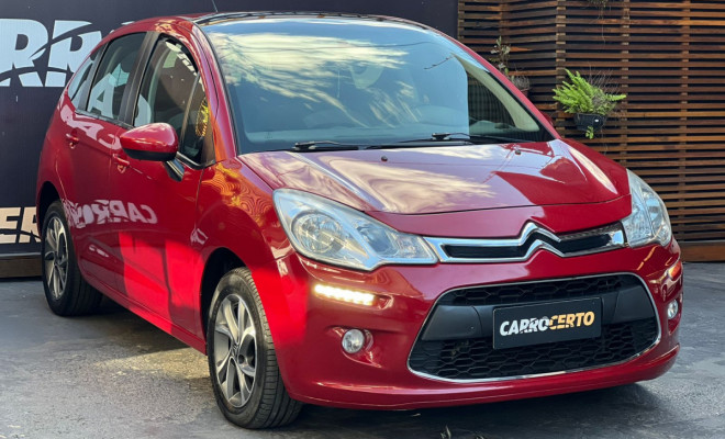 Citroën C3 Tendance 1.6 Start   Aut. 2015 Flex   C/ Teto Zenith  Ac/Trocas-1