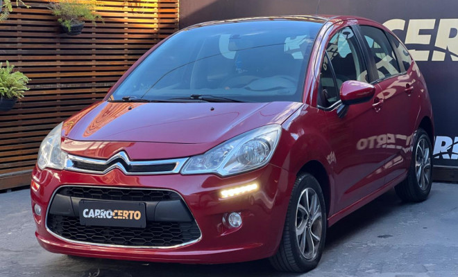 Citroën C3 Tendance 1.6 Start   Aut. 2015 Flex   C/ Teto Zenith  Ac/Trocas-0