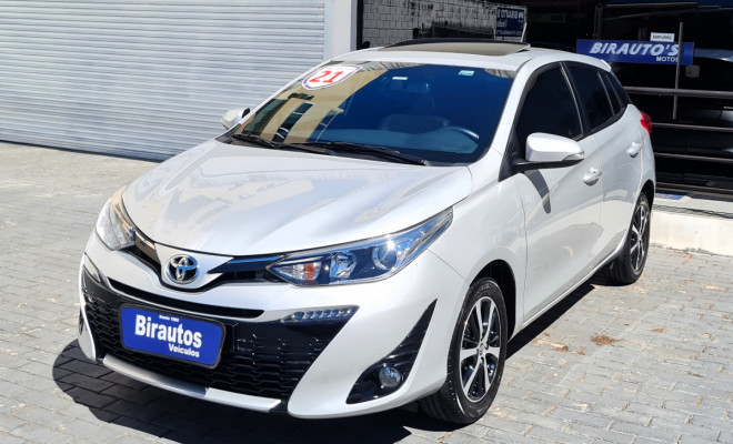 Toyota Yaris XLS 1.5 Automático 2021 | Teto Solar | Topo de Linha | Guarujá-1