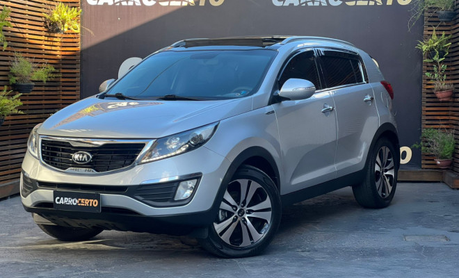 Kia Motors Sportage EX 2.0 Flex Aut. 2014  TETO SOLAR DUPLO