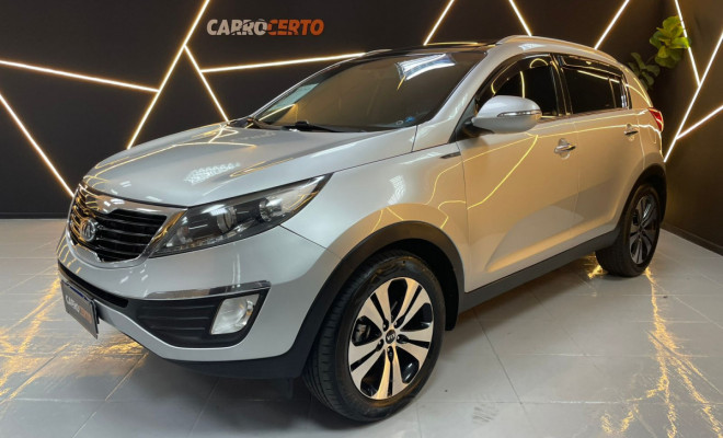 Kia Motors Sportage EX 2.0 Aut. 2014 Flex Teto solar duplo   ótimo para familia-1