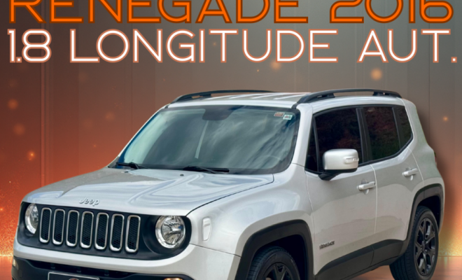 Renegade Longitude 1.8 Aut. 2016-20