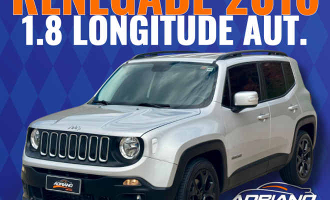Renegade Longitude 1.8 Aut. 2016-20