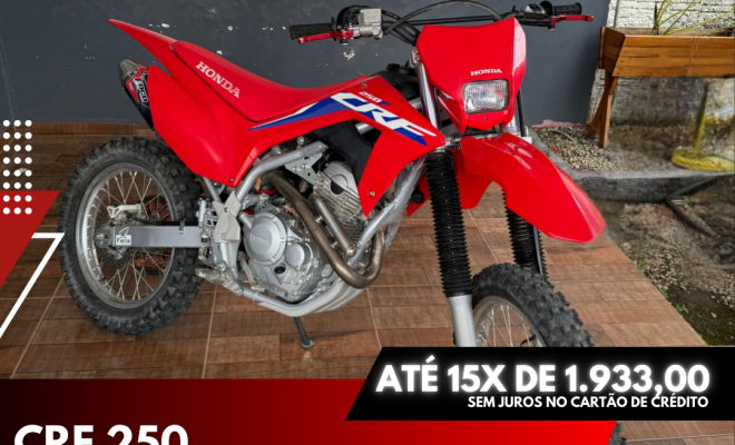 HONDA CRF 250 F 2024 Gasolina