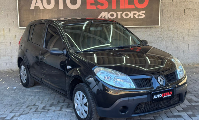 Renault SANDERO Expression Hi-Flex 1.0 16V 5p 2009 Flex-0
