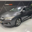Honda CITY Sedan LX 1.5 Aut. 2015 Flex  C/Multimidia  e camera de ré-1