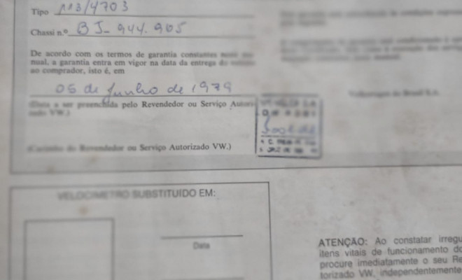 VW - VolksWagen Fusca 1500 1979 Gasolina-13