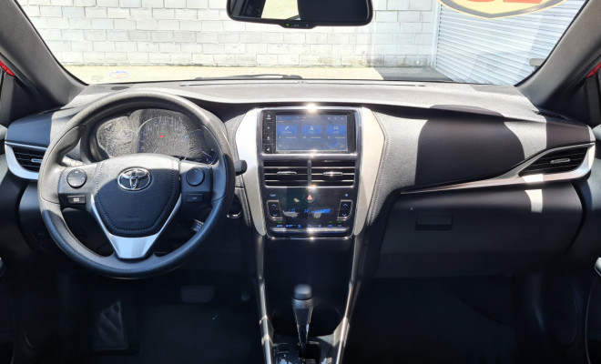 Toyota Yaris XL Plus 1.3 Automático 2019 | CVT | Completo | Guarujá-8