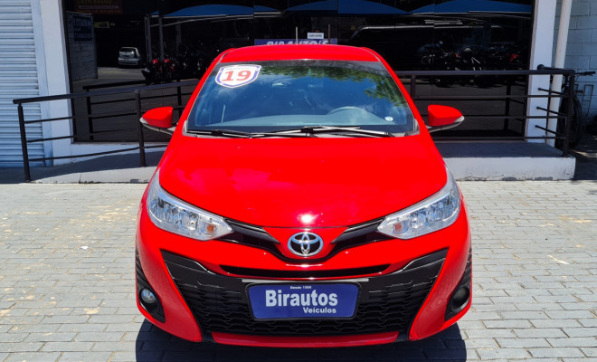 Toyota Yaris XL Plus 1.3 Automático 2019 | CVT | Completo | Guarujá-0