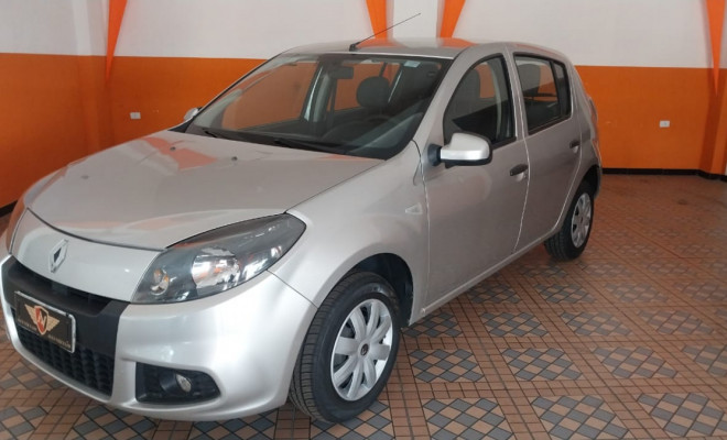 Renault SANDERO Expression Hi-Flex 1.0 16V 5p 2012 Flex-0