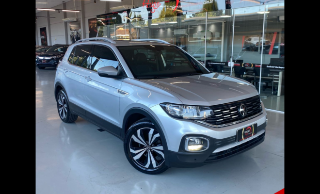 VW - VolksWagen T-Cross Highline 1.4 TSI Flex 16V 5p Aut 2023 Flex