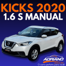 KICKS S 1.6 MEC. 2020 – DESIGN, ECONOMIA E CONFIANÇA NISSAN!-14