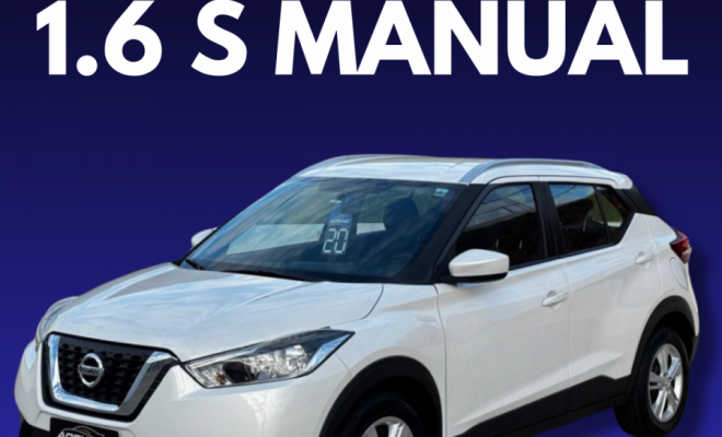 KICKS S 1.6 MEC. 2020 – DESIGN, ECONOMIA E CONFIANÇA NISSAN!-14