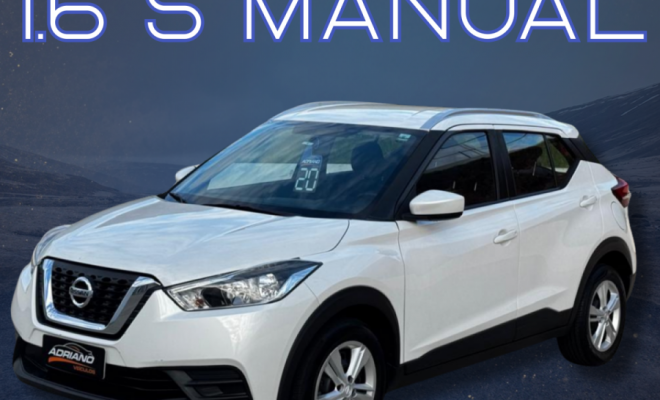 KICKS S 1.6 MEC. 2020 – DESIGN, ECONOMIA E CONFIANÇA NISSAN!-14