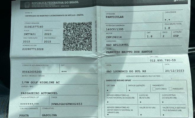 VW - VolksWagen Golf Highline 1.4 TSI 140cv Aut. 2015 Flex-11