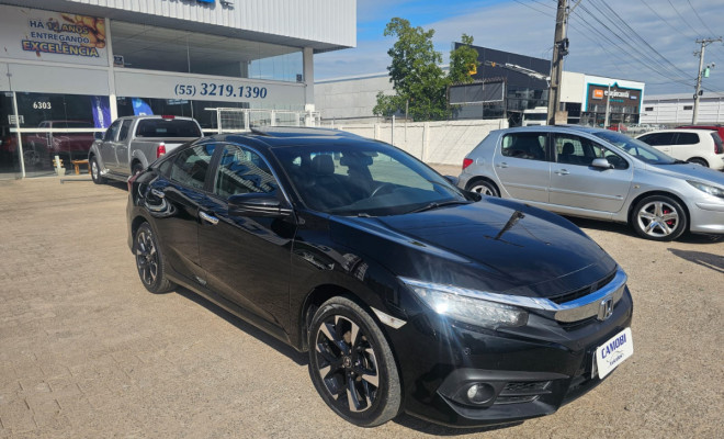 Honda Civic Sedan TOURING 1.5 Turbo 16V Aut.4p 2017 Flex-1
