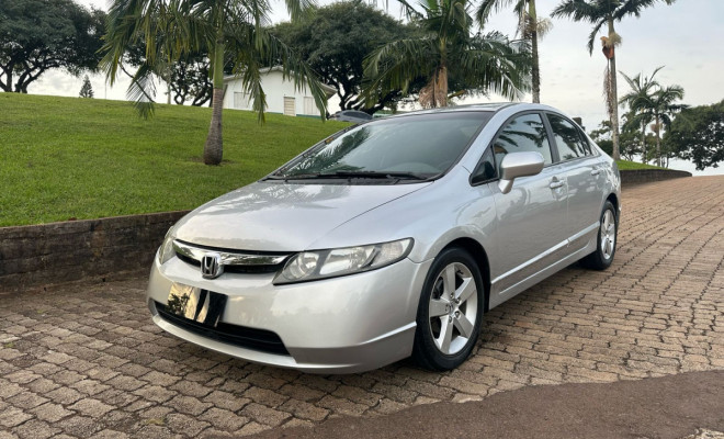 Honda Civic Sedan LXS 1.8/1.8 Flex 16V Aut. 4p 2008 Flex-1