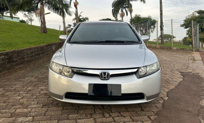 Honda Civic Sedan LXS 1.8/1.8 Flex 16V Aut. 4p 2008 Flex-0