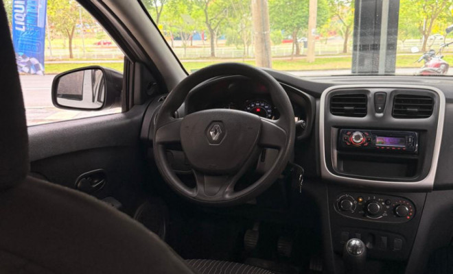 Renault LOGAN Authentique Flex 1.0 12V 4p 2019 Flex-7