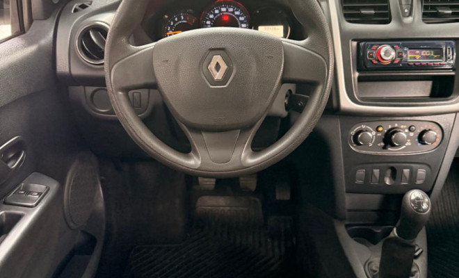 Renault LOGAN Authentique Flex 1.0 12V 4p 2019 Flex-8