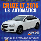 CRUZE LT 1.8 AUTOMÁTICO 2016 - Conforto e presença para o seu dia a dia!-18