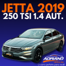 Jetta 250 TSI 1.4 Automático 2019 – Desempenho, sofisticação e tecnologia em um só carro!