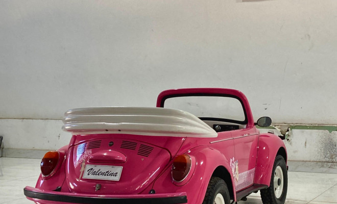 Mini Fusca motorizado a gasolina 110cc-2