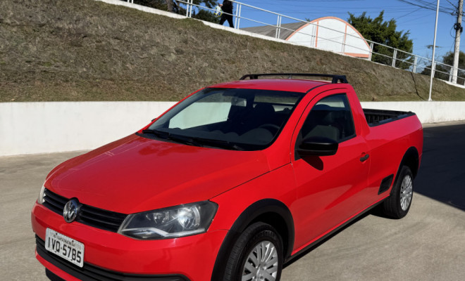 VW - VolksWagen Saveiro Trendline 1.6 T.Flex 8V 2015 Flex