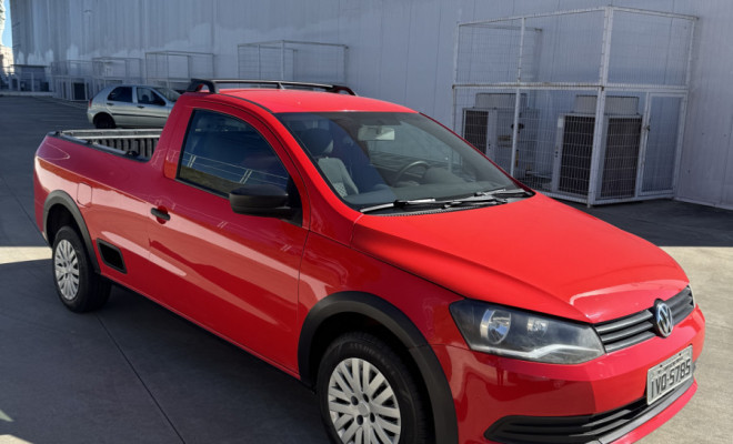 VW - VolksWagen Saveiro Trendline 1.6 T.Flex 8V 2015 Flex-0
