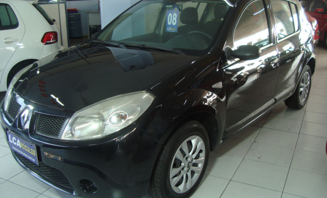 Renault SANDERO Expression Hi-Flex 1.6 8V 5p 2008 Flex-0