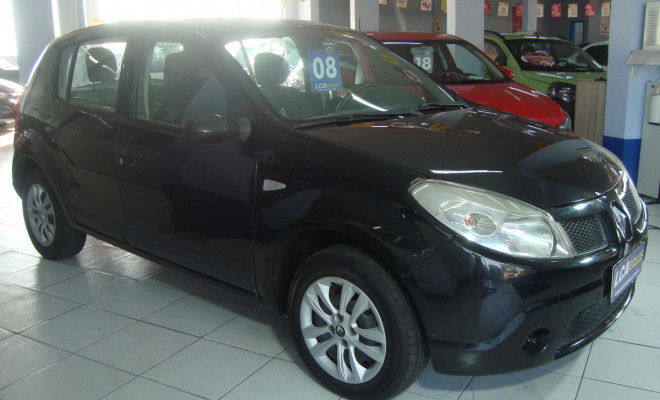 Renault SANDERO Expression Hi-Flex 1.6 8V 5p 2008 Flex