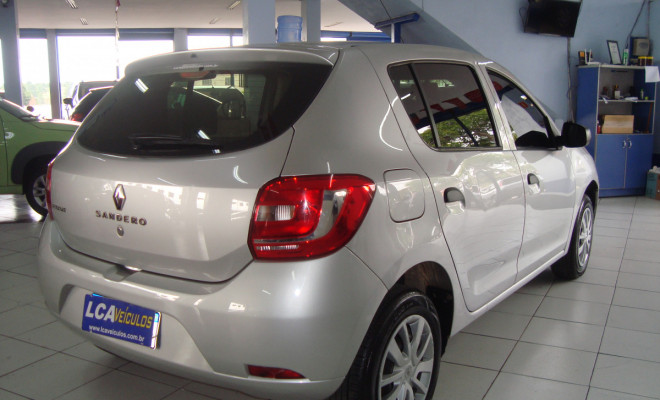 Renault SANDERO Authentique Flex 1.0 12V 5p 2018 Flex-4