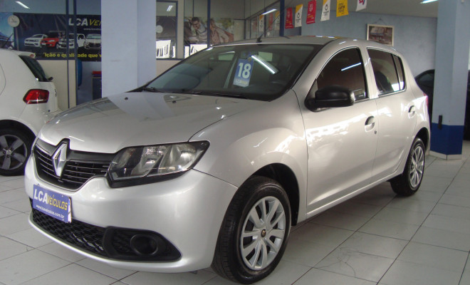 Renault SANDERO Authentique Flex 1.0 12V 5p 2018 Flex-2