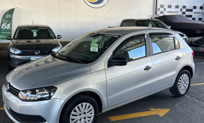 VW - VolksWagen Gol Trendline 1.0 T.Flex 8V 5p 2015 Flex-7
