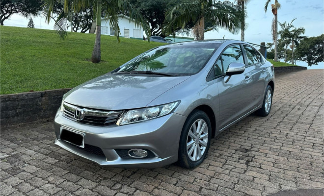 Honda Civic Sed. LXL/ LXL SE 1.8 Flex 16V Aut. 2013 Flex-1