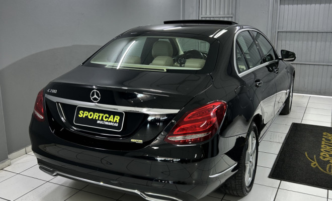 Mercedes-Benz C-200 Avantgarde 2.0 TB 16V 184cv Aut. 2015 Gasolina-5
