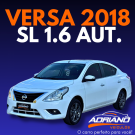 VERSA SL 1.6 Aut. 2018 – Conforto, espaço e economia em um só carro!