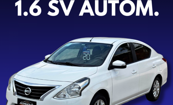 VERSA SV 1.6 AUTOMÁTICO 2020 - O campeão de espaço e conforto da categoria!-15