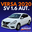 VERSA SV 1.6 Automático 2020 – Um sedã que entrega muito!