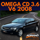 OMEGA CD 3.6 V6 2008 - Robustez, conforto e história em um só carro!