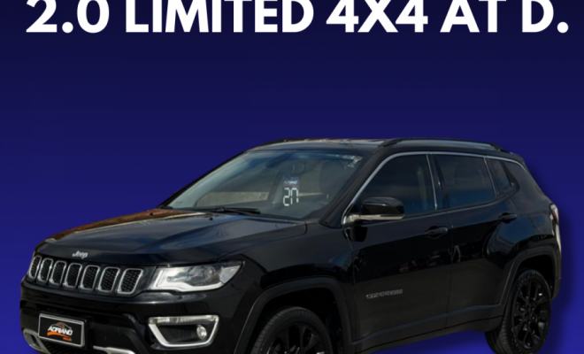 COMPASS LIMITED 2.0 4x4 DIESEL 2020 - A combinação ideal de sofisticação, performance e capacidade 4x4-15