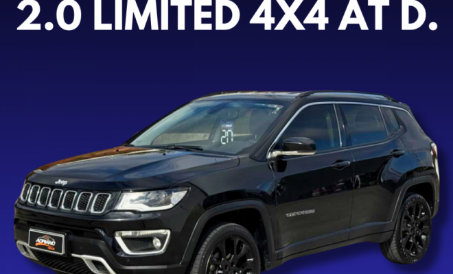 Compass Limited 2.0 Diesel 4x4 Aut. 2020 – Força, tecnologia e sofisticação em um só SUV!-15