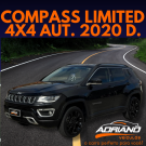 Compass Limited 2.0 Diesel 4x4 Aut. 2020 – Força, tecnologia e sofisticação em um só SUV!