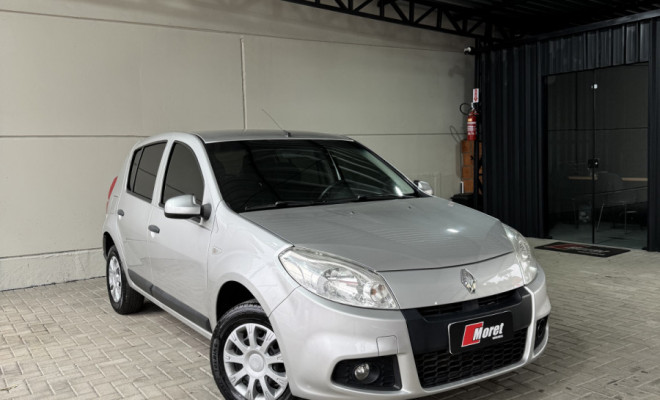 Renault SANDERO Expression Hi-Flex 1.0 16V 5p 2013 Flex-0