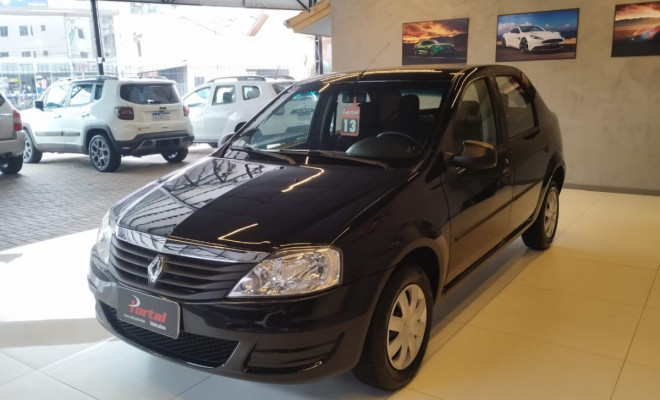 Renault LOGAN Authentique Hi-Flex 1.0 16V 4p 2013 Flex-2