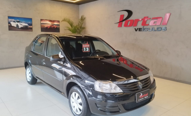 Renault LOGAN Authentique Hi-Flex 1.0 16V 4p 2013 Flex-0
