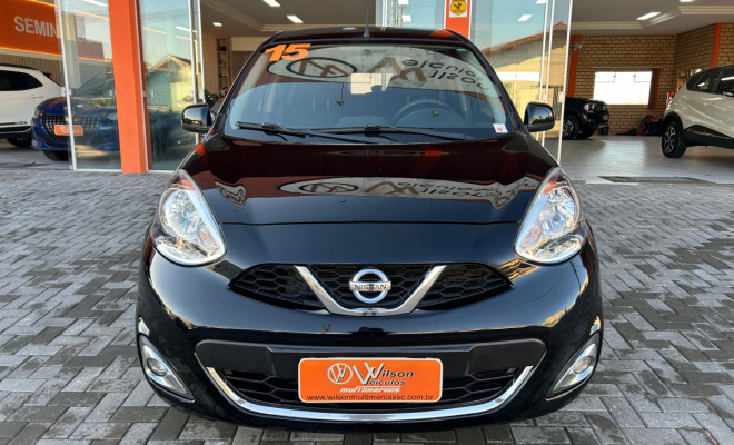Nissan MARCH SV 1.0 12V Flex 5p 2015 Flex-0