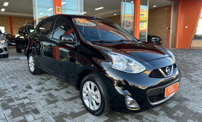 Nissan MARCH SV 1.0 12V Flex 5p 2015 Flex-1